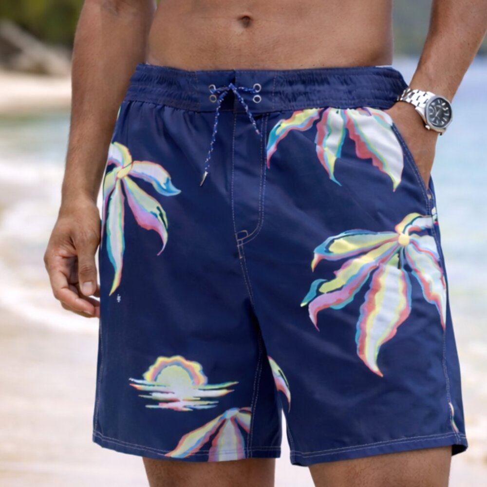 Billabong Airlite Floral Graphic Board Shorts 38 Waist NWOT